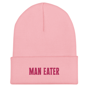 Man Eater Bold Gothic Knit Beanie - Goth Cloth Co.7803942_17494