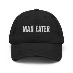 Man Eater Distressed Dad Hat - Goth Cloth Co.8126420_10990