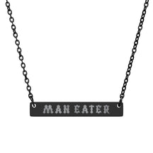 Man Eater Horizontal Bar Necklace - Goth Cloth Co.Accessories24670340923586499961