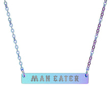 Man Eater Horizontal Bar Necklace - Goth Cloth Co.Accessories28342730059110974680