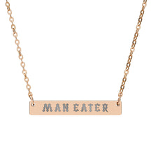 Man Eater Horizontal Bar Necklace - Goth Cloth Co.Accessories63913818758911143288
