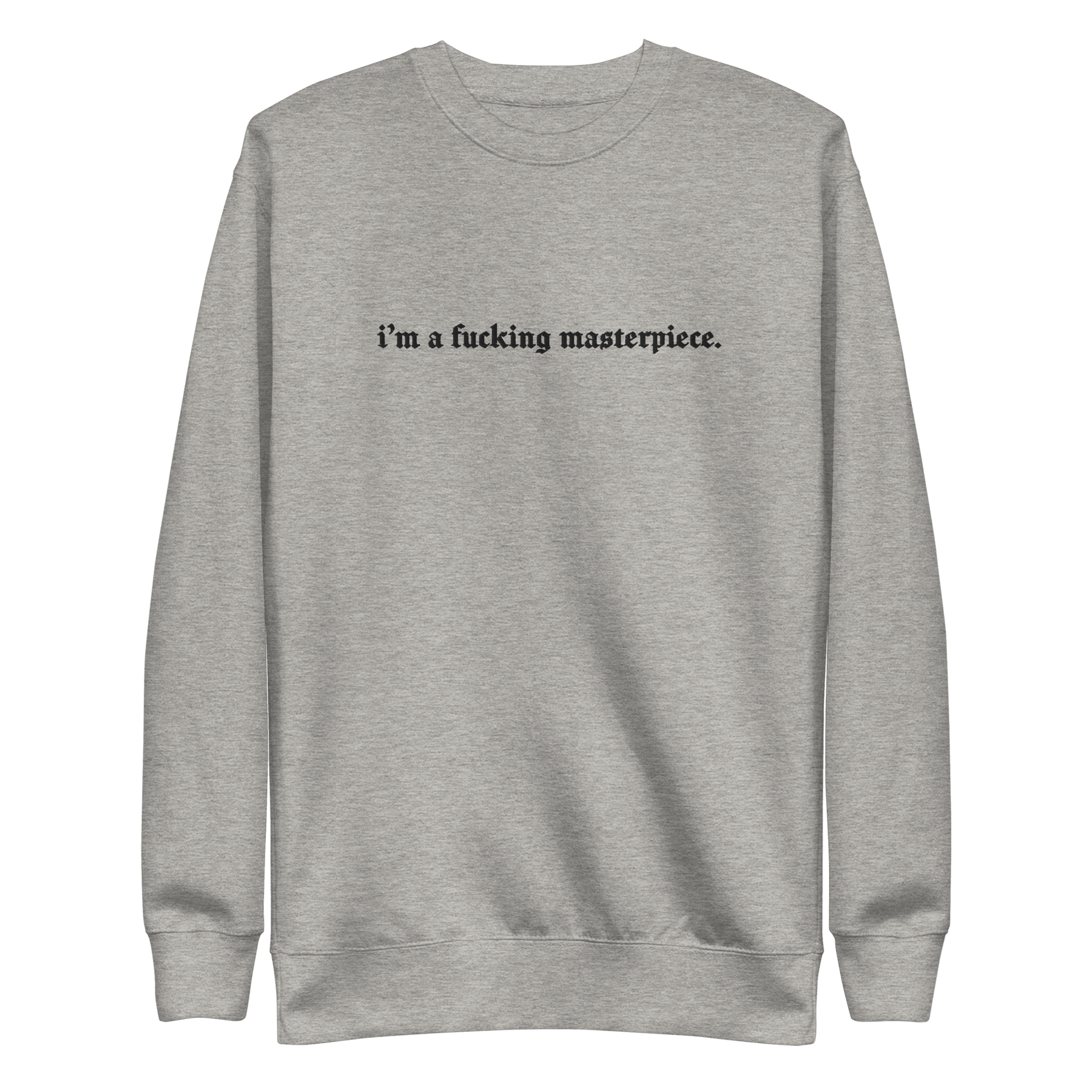 Masterpiece Embroidered Sweatshirt - Goth Cloth Co.Sweatshirt2087393_11244