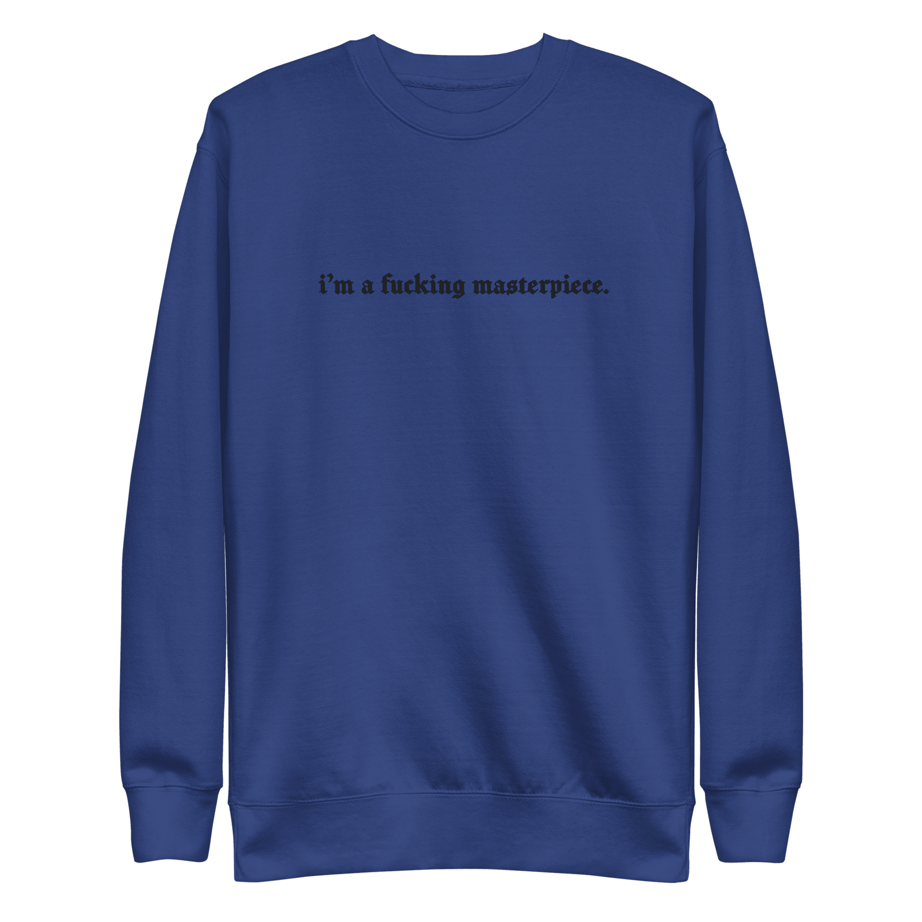 Masterpiece Embroidered Sweatshirt - Goth Cloth Co.Sweatshirt2087393_13869