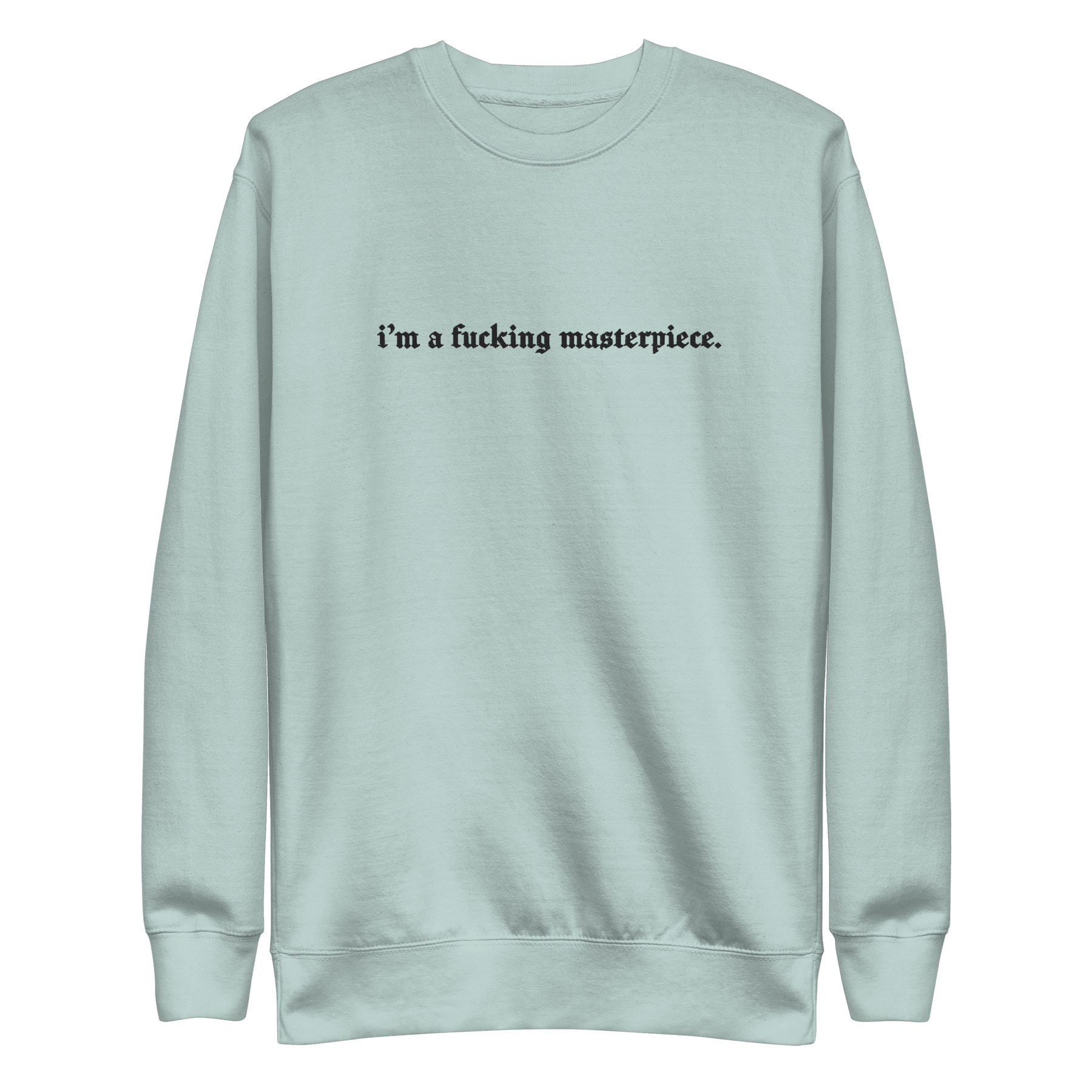 Masterpiece Embroidered Sweatshirt - Goth Cloth Co.Sweatshirt2087393_13950