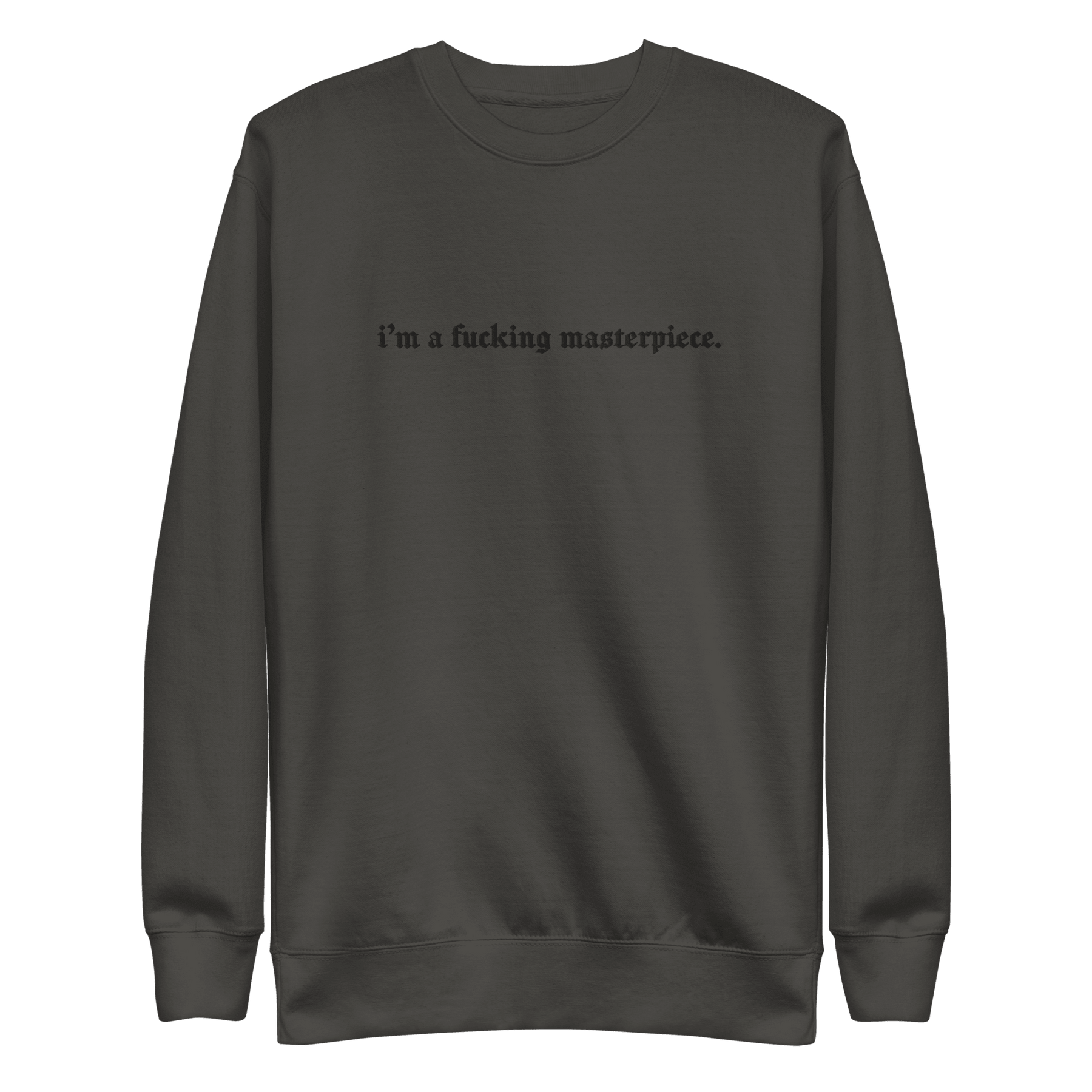 Masterpiece Embroidered Sweatshirt - Goth Cloth Co.Sweatshirt2087393_20363