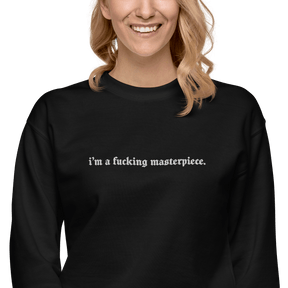 Masterpiece Embroidered Sweatshirt - Goth Cloth Co.Sweatshirt2087393_25544
