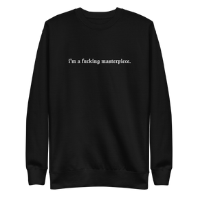 Masterpiece Embroidered Sweatshirt - Goth Cloth Co.Sweatshirt9633886_11254