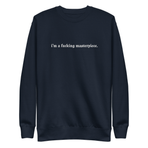 Masterpiece Embroidered Sweatshirt - Goth Cloth Co.Sweatshirt9633886_13252