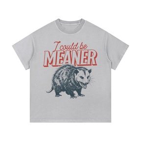 Meaner Opossum Vintage Wash Cotton T-Shirt - Goth Cloth Co.gymwear260813PODPQ0653006
