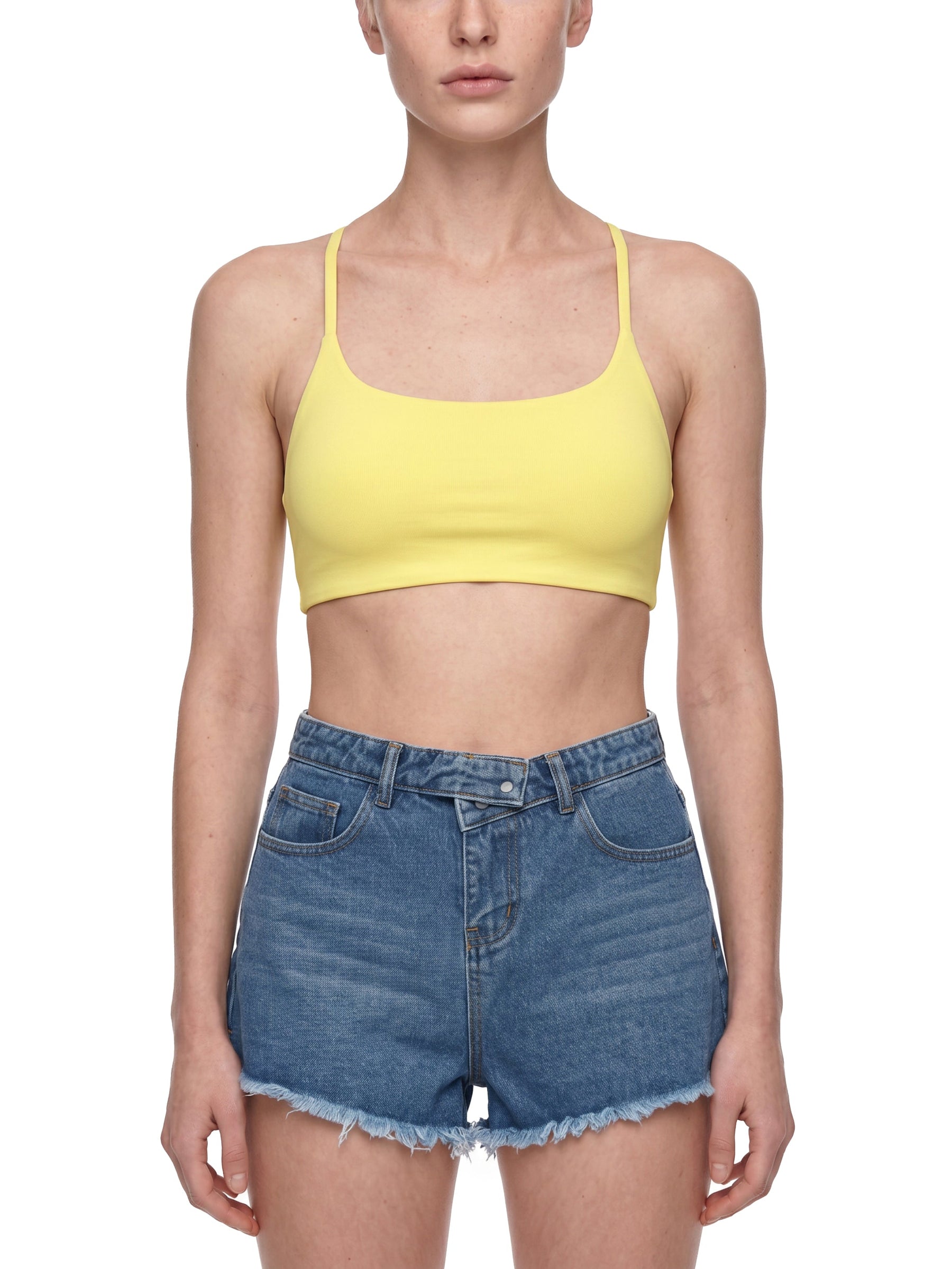 Menace Metal Font Women’s Sports Bra
