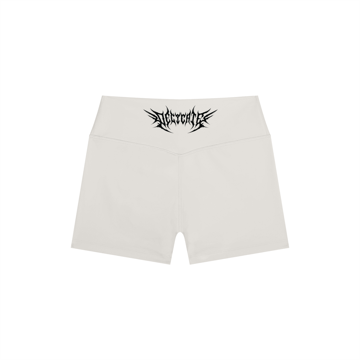 Mental Notes High Rise Yoga Shorts - Goth Cloth Co.260709PODBK1704001