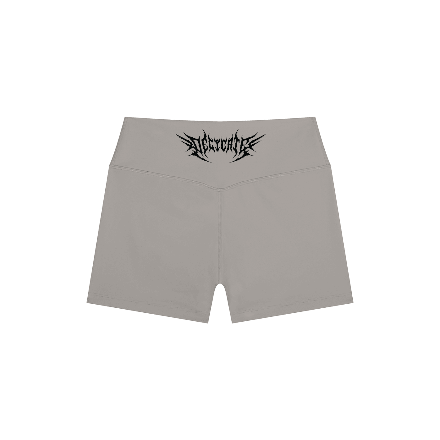 Mental Notes High Rise Yoga Shorts - Goth Cloth Co.260709PODBK1704006