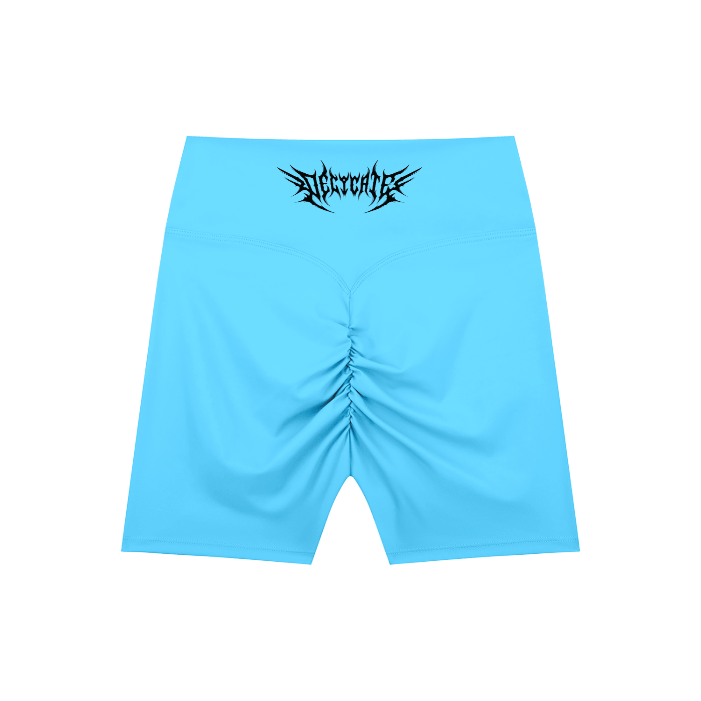 Mental Notes High-Waisted Blend Biker Shorts - Goth Cloth Co.gymwear260812PODBK1909016