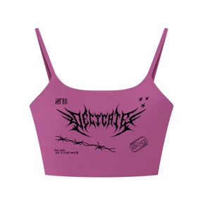 Mental Notes Sports Bra - Goth Cloth Co.260709PODAC1552009