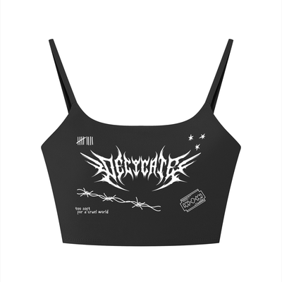 Mental Notes Sports Bra - Goth Cloth Co.260709PODAC1561001