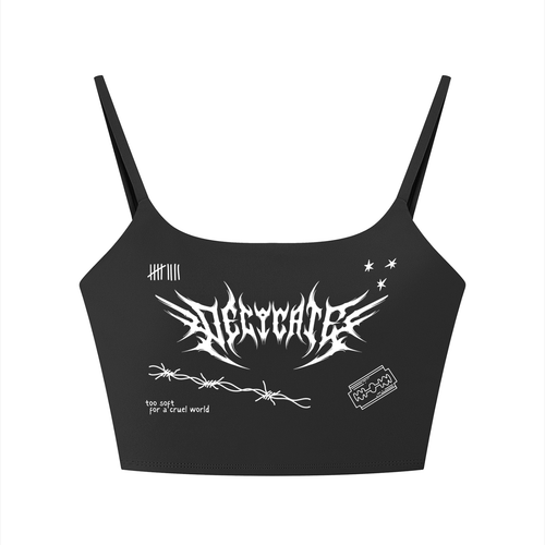 Mental Notes Sports Bra - Goth Cloth Co.260709PODAC1561001