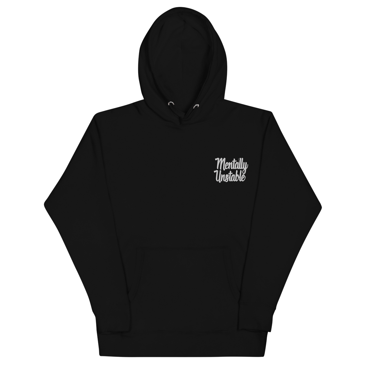 Mentally Unstable Embroidered Hoodie - Goth Cloth Co.3204287_10779