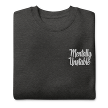 Mentally Unstable Embroidered Sweatshirt - Goth Cloth Co.8489324_11259