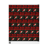 Meowy Gothmas Black Cat Gift Wrap Paper - Goth Cloth Co.Home Decor31981511472060311282