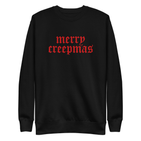 Merry Creepmas Embroidered Unisex Sweatshirt - Goth Cloth Co.2739264_11255