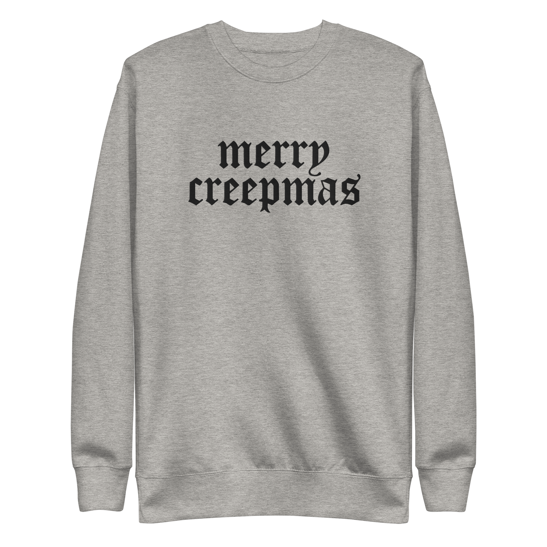 Merry Creepmas Embroidered Unisex Sweatshirt - Goth Cloth Co.8320414_11244
