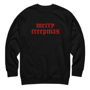 Merry Creepmas Embroidered Unisex Sweatshirt - Goth Cloth Co.8320414_13950