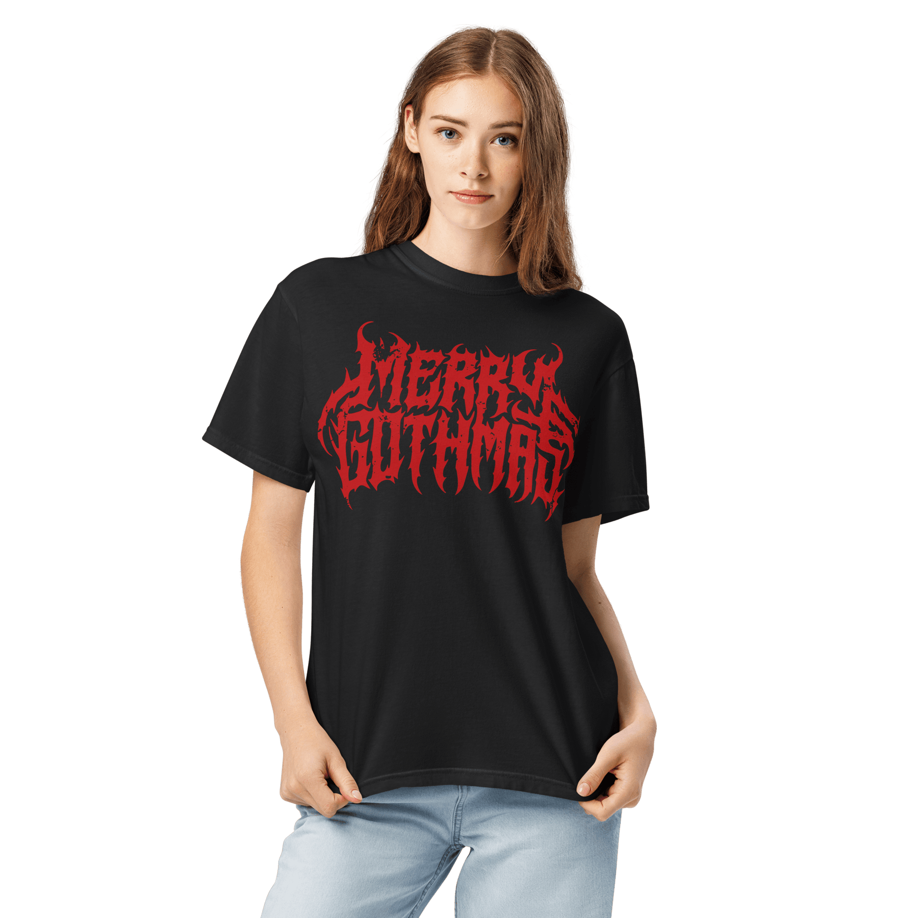 Merry Gothmas Comfy Tee - Goth Cloth Co.7731294_15115