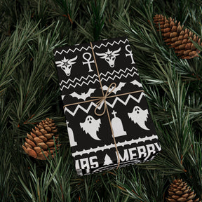 Merry Gothmas Gift Wrap - Goth Cloth Co.Home Decor22371444350061365768