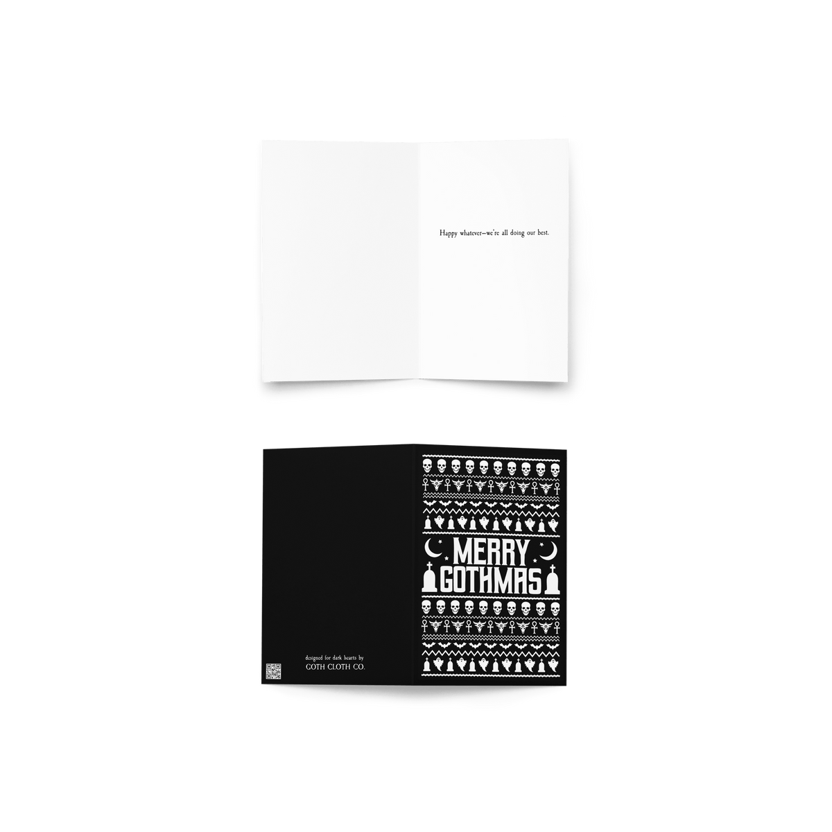 Merry Gothmas Holiday Card - Goth Cloth Co.3918005_14457