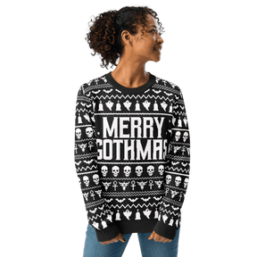 Merry Gothmas Knit Crewneck Sweater - Goth Cloth Co.2973792_19636