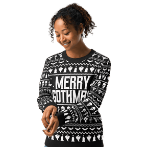 Merry Gothmas Knit Crewneck Sweater - Goth Cloth Co.2973792_19636