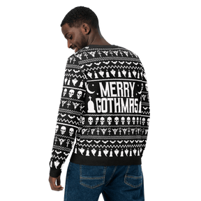 Merry Gothmas Knit Crewneck Sweater - Goth Cloth Co.2973792_19636
