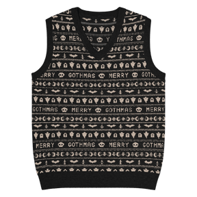 Merry Gothmas Knit Vest (READY TO SHIP) - Goth Cloth Co.6718746_21033