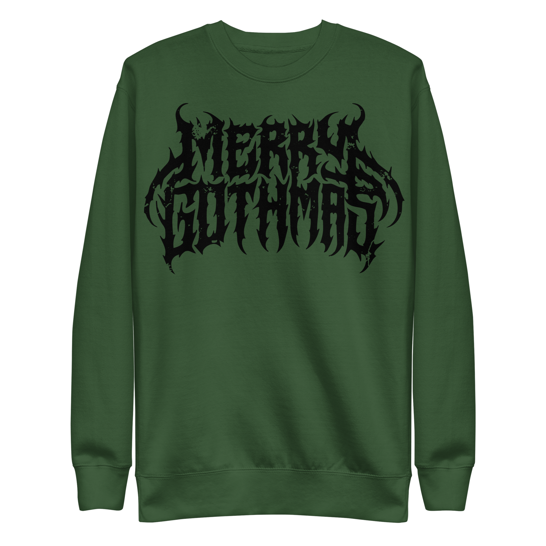 Merry Gothmas Metal Font Unisex Sweatshirt - Goth Cloth Co.6252064_16156