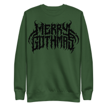 Merry Gothmas Metal Font Unisex Sweatshirt - Goth Cloth Co.6252064_16156