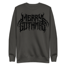 Merry Gothmas Metal Font Unisex Sweatshirt - Goth Cloth Co.6252064_20363
