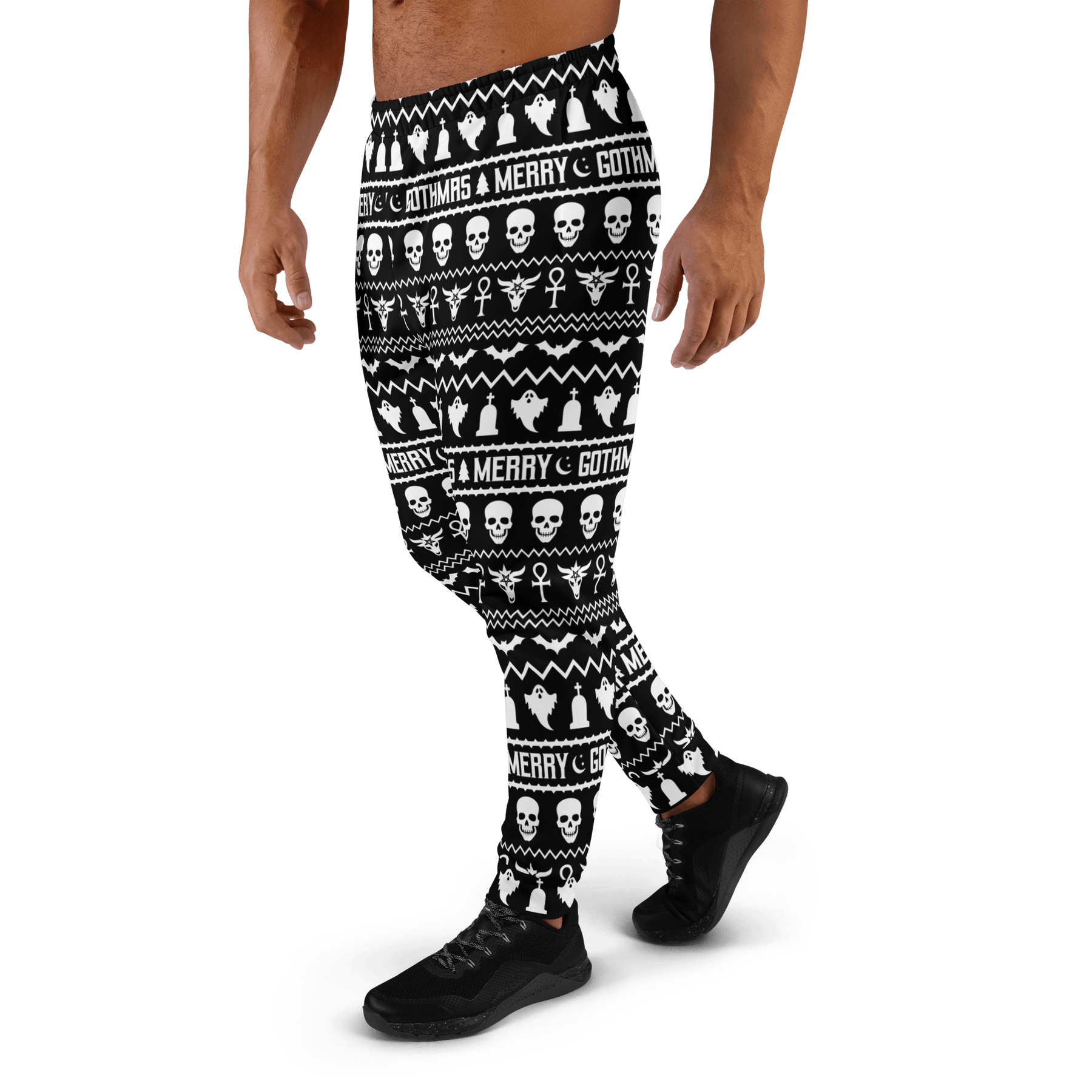 Merry Gothmas Unisex Joggers - Goth Cloth Co.7110250_11033