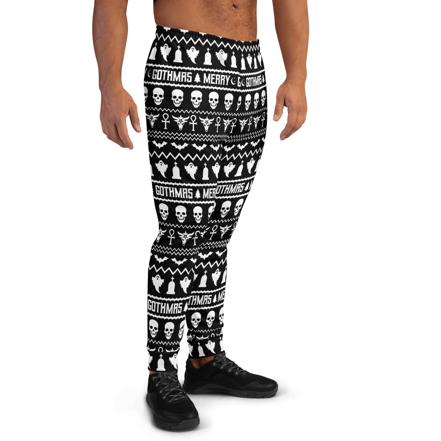 Merry Gothmas Unisex Joggers - Goth Cloth Co.7110250_11033