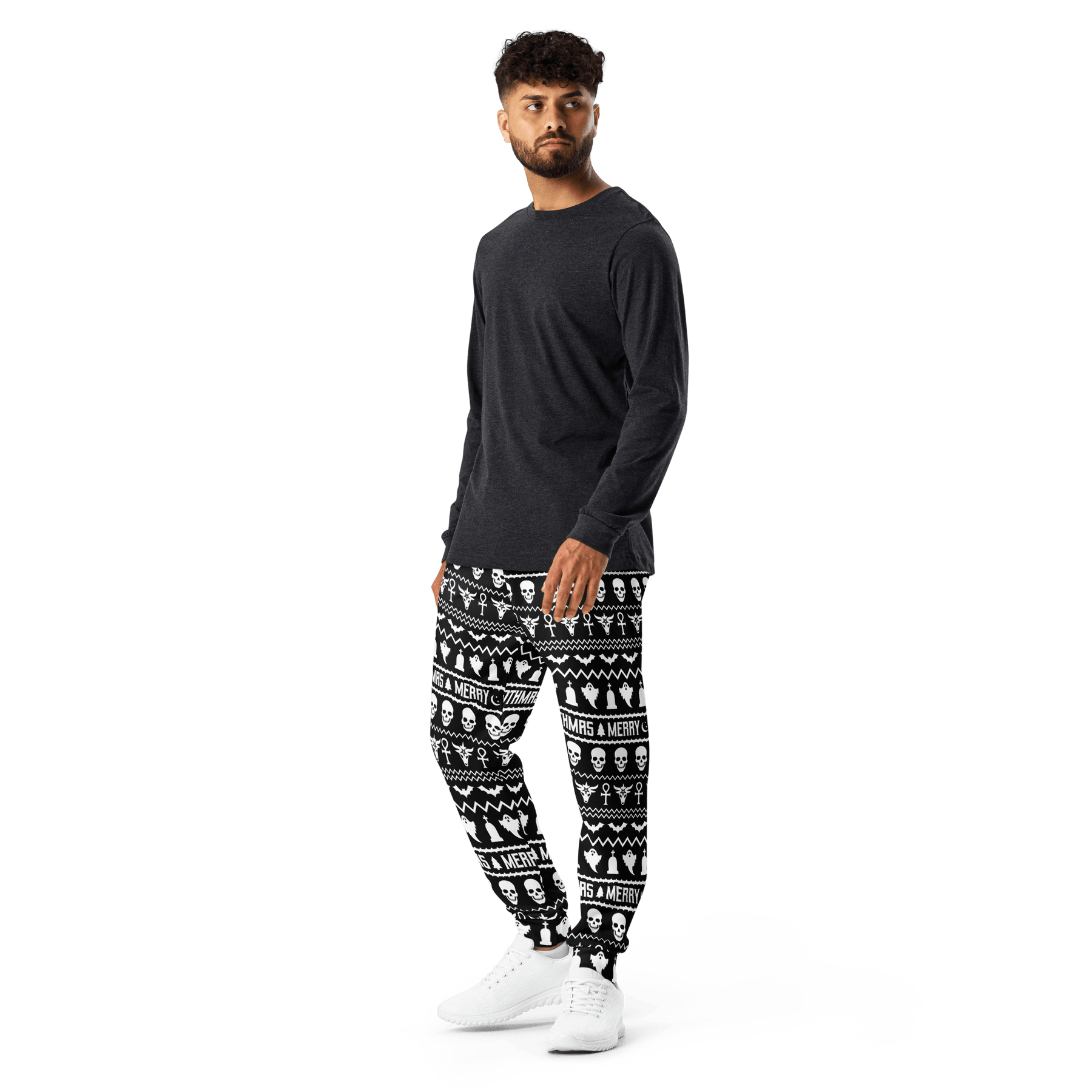 Merry Gothmas Unisex Joggers - Goth Cloth Co.7110250_11033