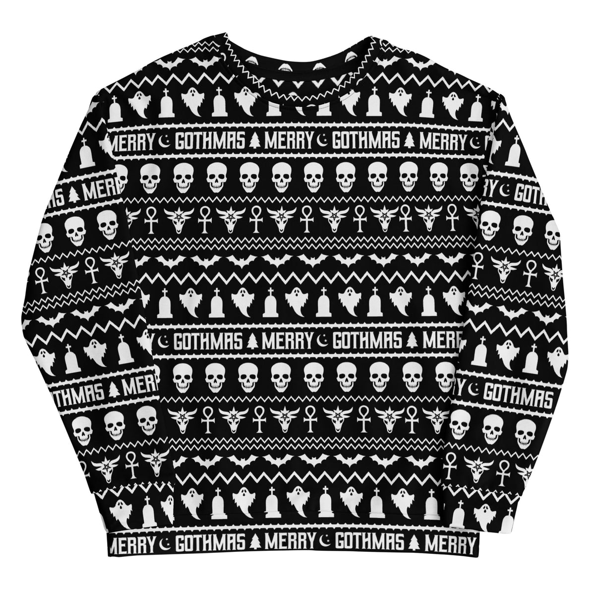 Merry Gothmas Unisex Sweatshirt - Goth Cloth Co.3129160_9730