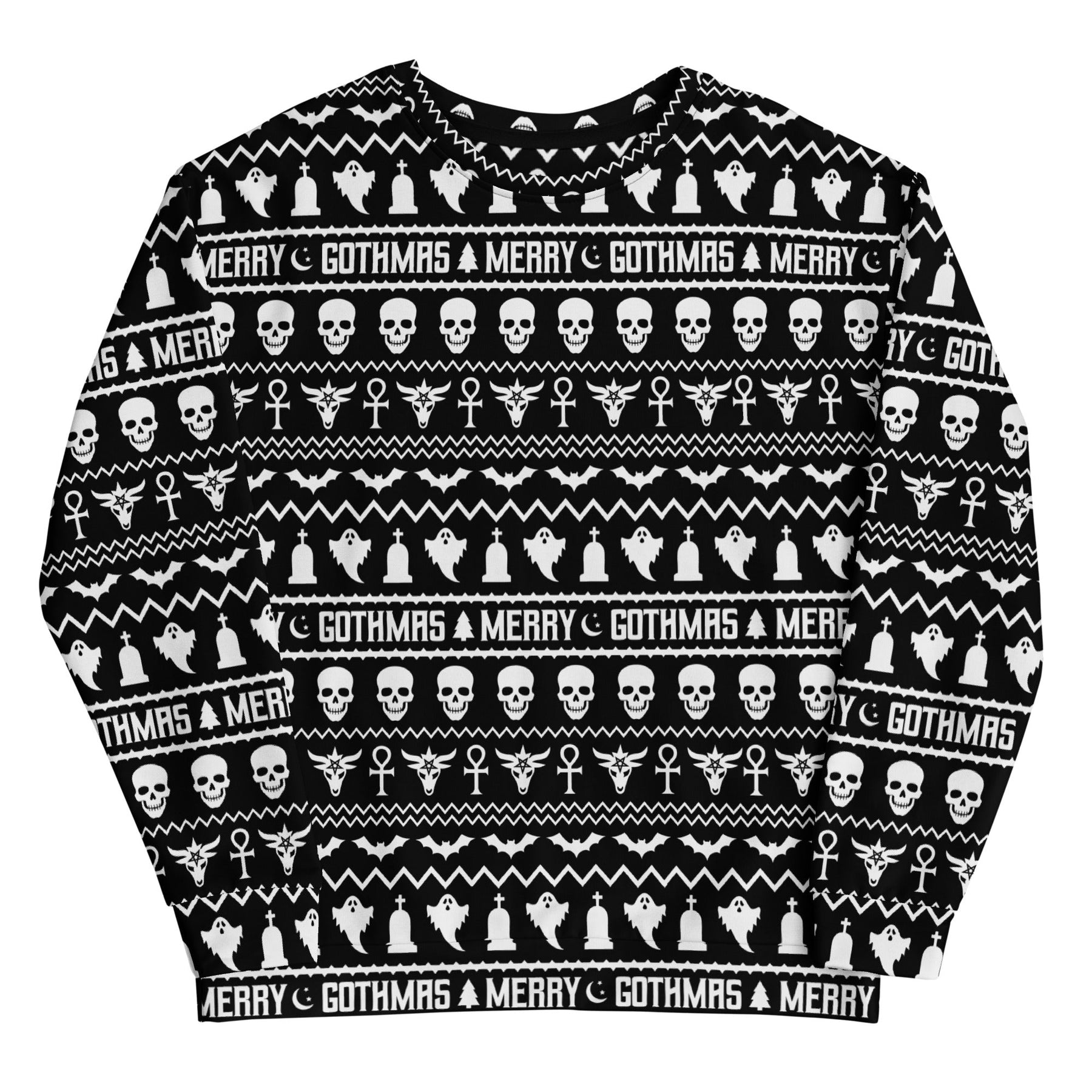 Merry Gothmas Unisex Sweatshirt - Goth Cloth Co.3129160_9730