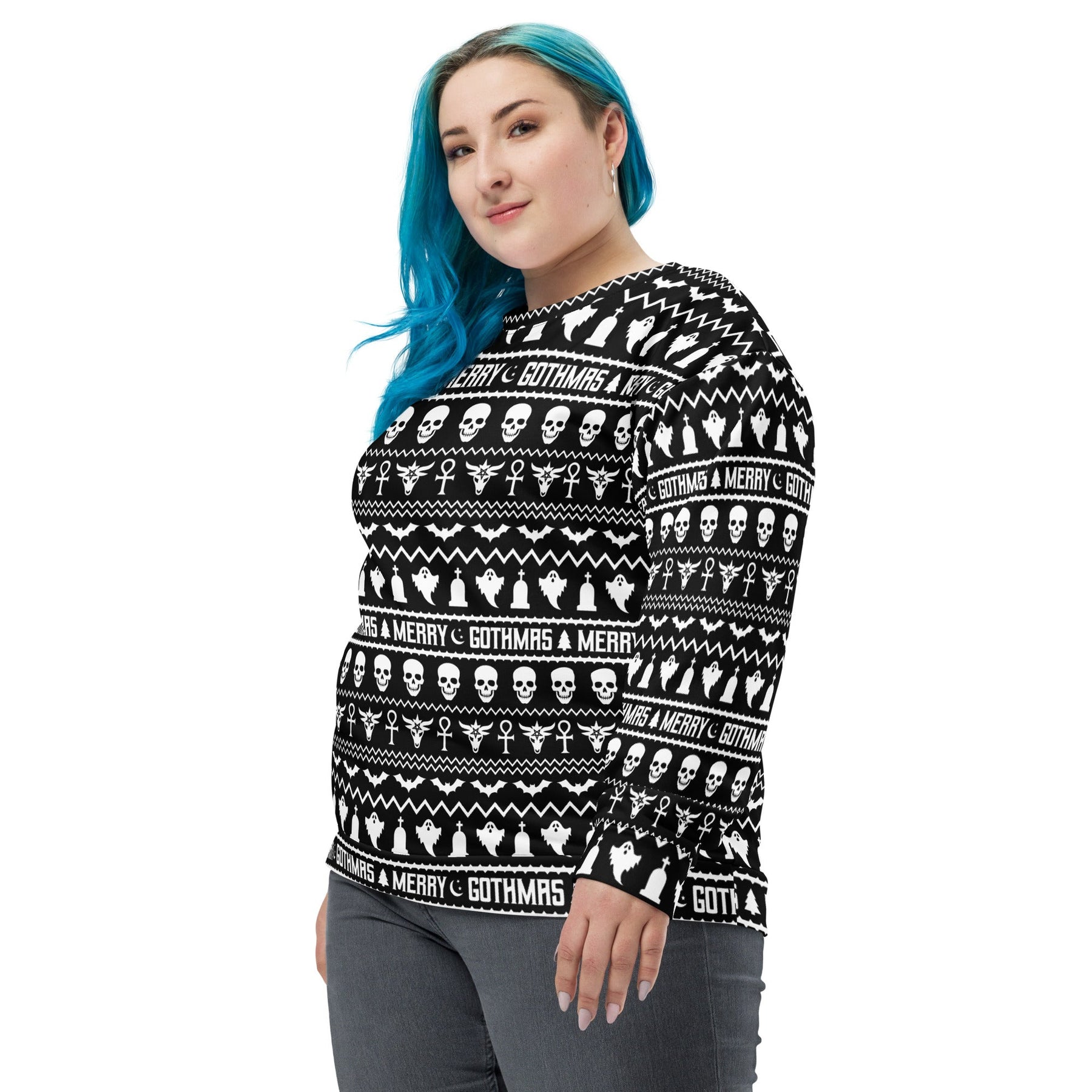 Merry Gothmas Unisex Sweatshirt - Goth Cloth Co.3129160_9730