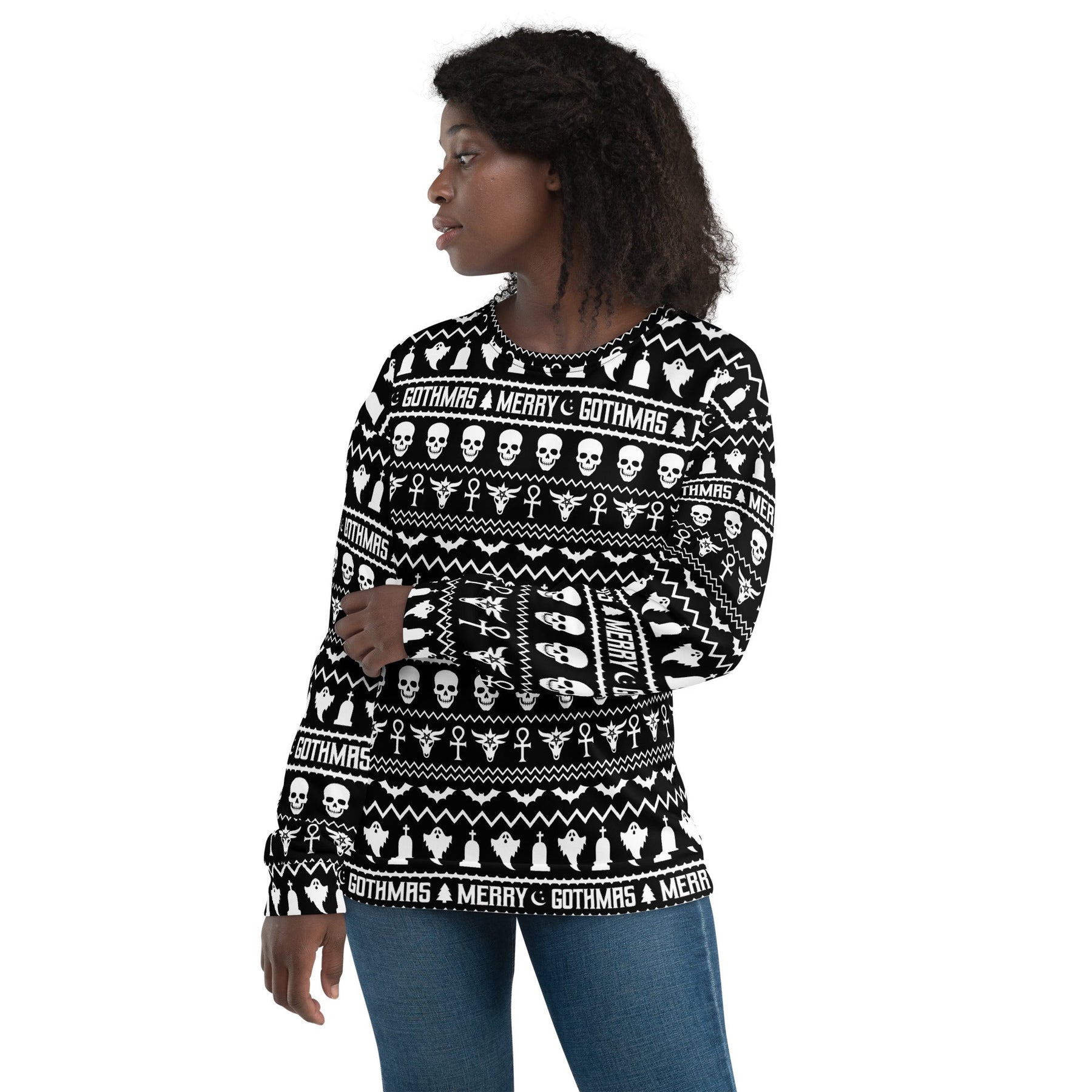 Merry Gothmas Unisex Sweatshirt - Goth Cloth Co.3129160_9730