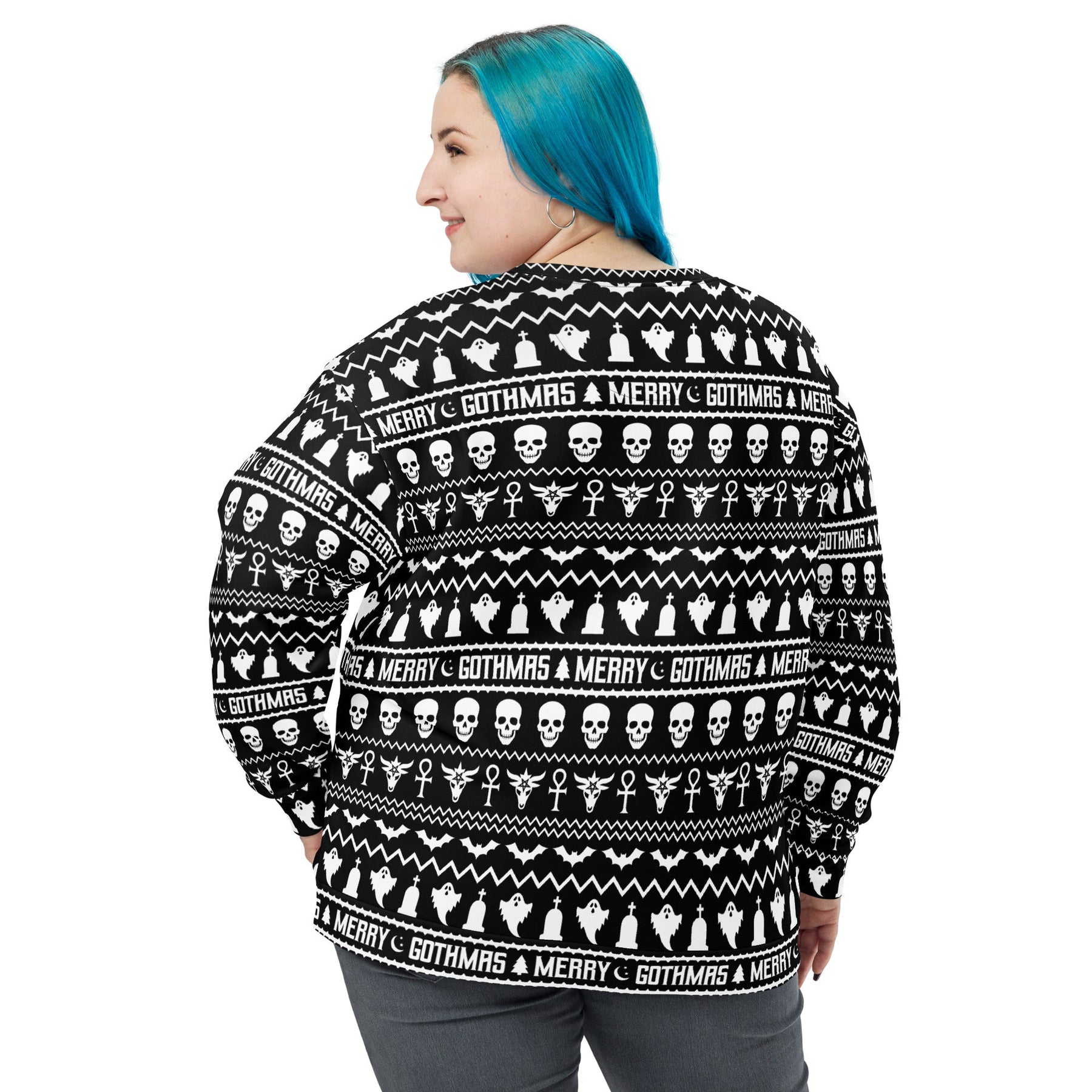 Merry Gothmas Unisex Sweatshirt - Goth Cloth Co.3129160_9730
