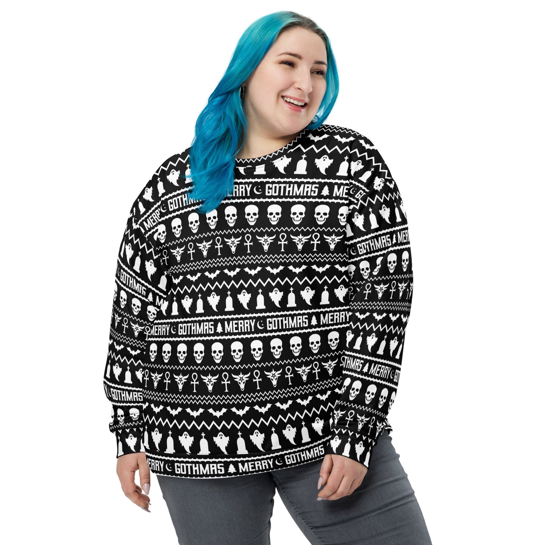 Merry Gothmas Unisex Sweatshirt - Goth Cloth Co.3129160_9730