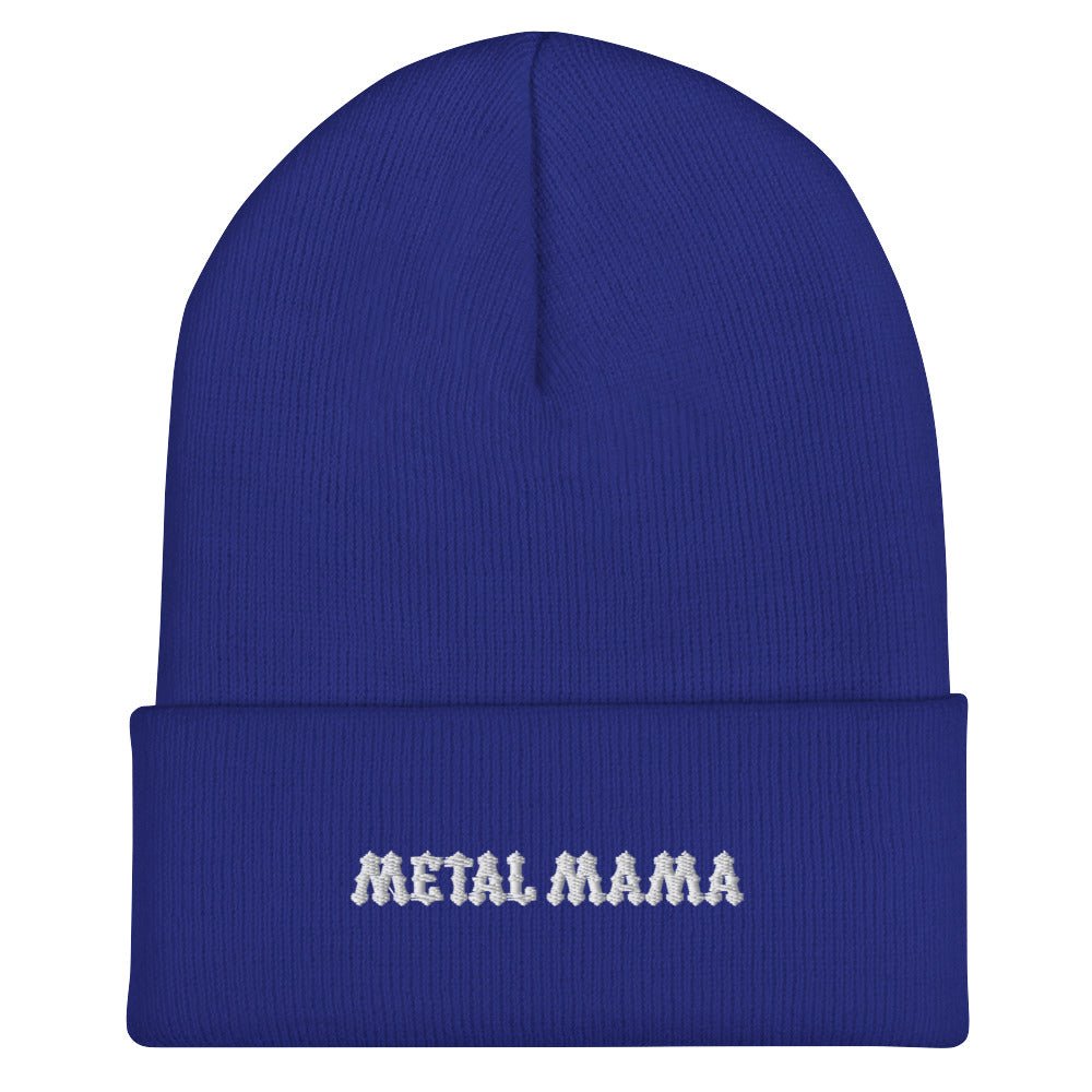 Metal Mama Bold Font Gothic Knit Beanie - Goth Cloth Co.9447434_17496