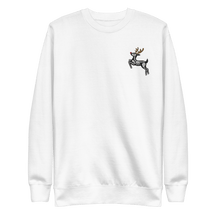 Metal Reindeer Embroidered Sweatshirt - Goth Cloth Co.7137076_11249