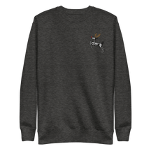 Metal Reindeer Embroidered Sweatshirt - Goth Cloth Co.7137076_11259