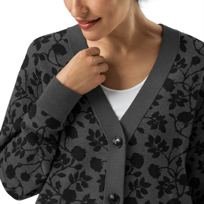 Midnight Bloom Knit Cardigan - Goth Cloth Co.3678231_21035
