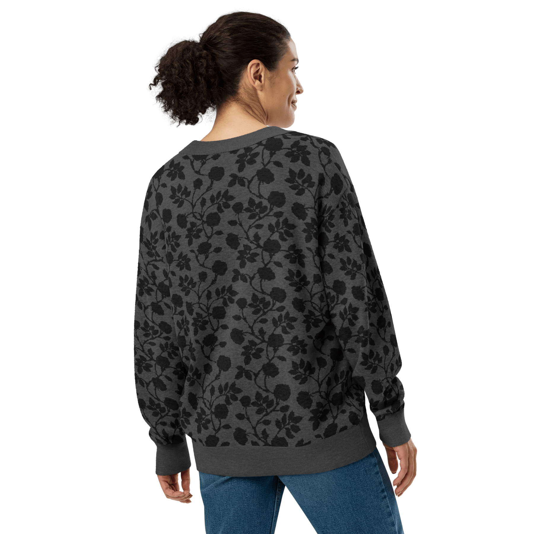 Midnight Bloom Knit Cardigan - Goth Cloth Co.3678231_21035